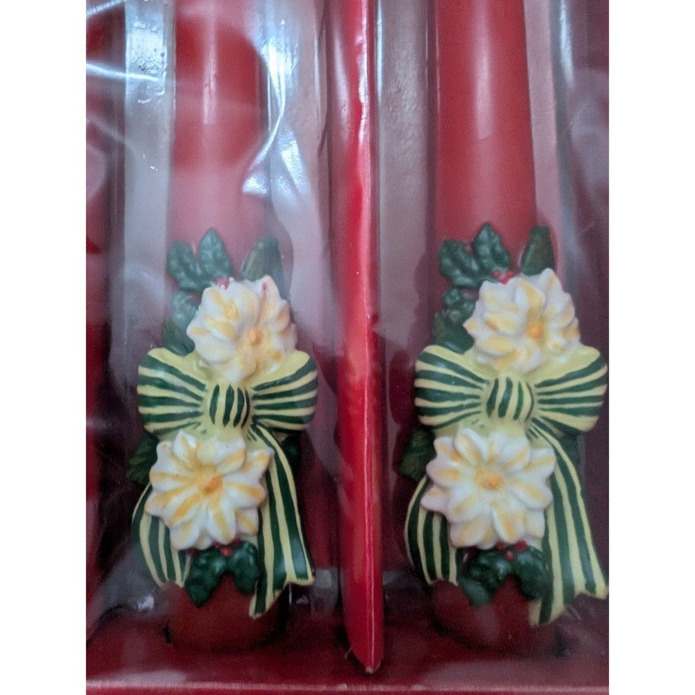 Guild House‎ Christmas Candles American Greetings Company 10" Tapers - Picture 2 of 5